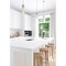 Z-Lite Beau Pendant, 1-Light, 4.75 In.W x 12.75 In.H, Brushed Nickel/Clear 740P-ROD-BN - alternate 2